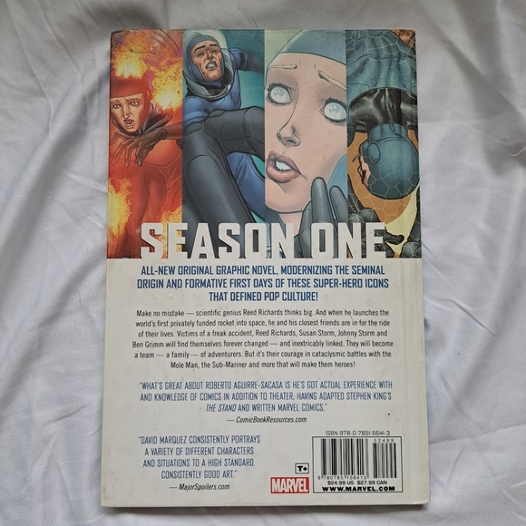 Fantastic Four: Season One Book by Roberto Aguirre-Sacasa Marvel Hard Cover - Picture 5 of 13
